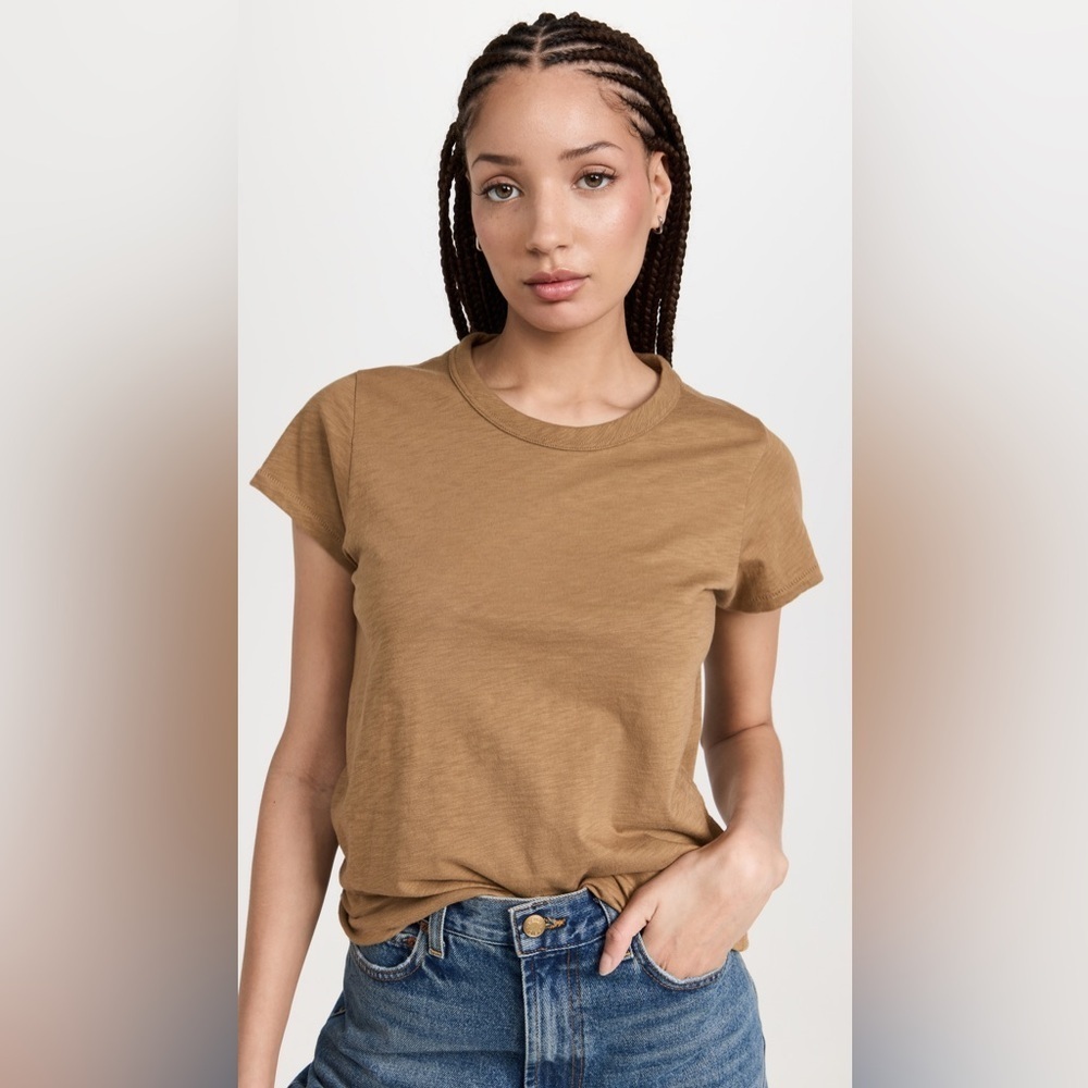 RAG & BONE | Pima cotton crew tee | size small